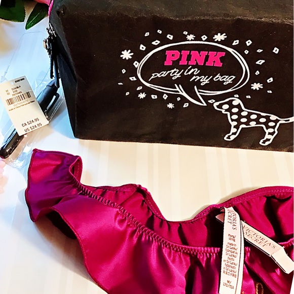 Pink Victoria’s Secret Combo. Intimate/Bag - Picture 4 of 13